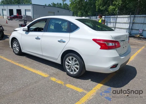 2019 Nissan Sentra Sv z USA, uszkodzony, nr VIN 3N1AB7AP4KY429110